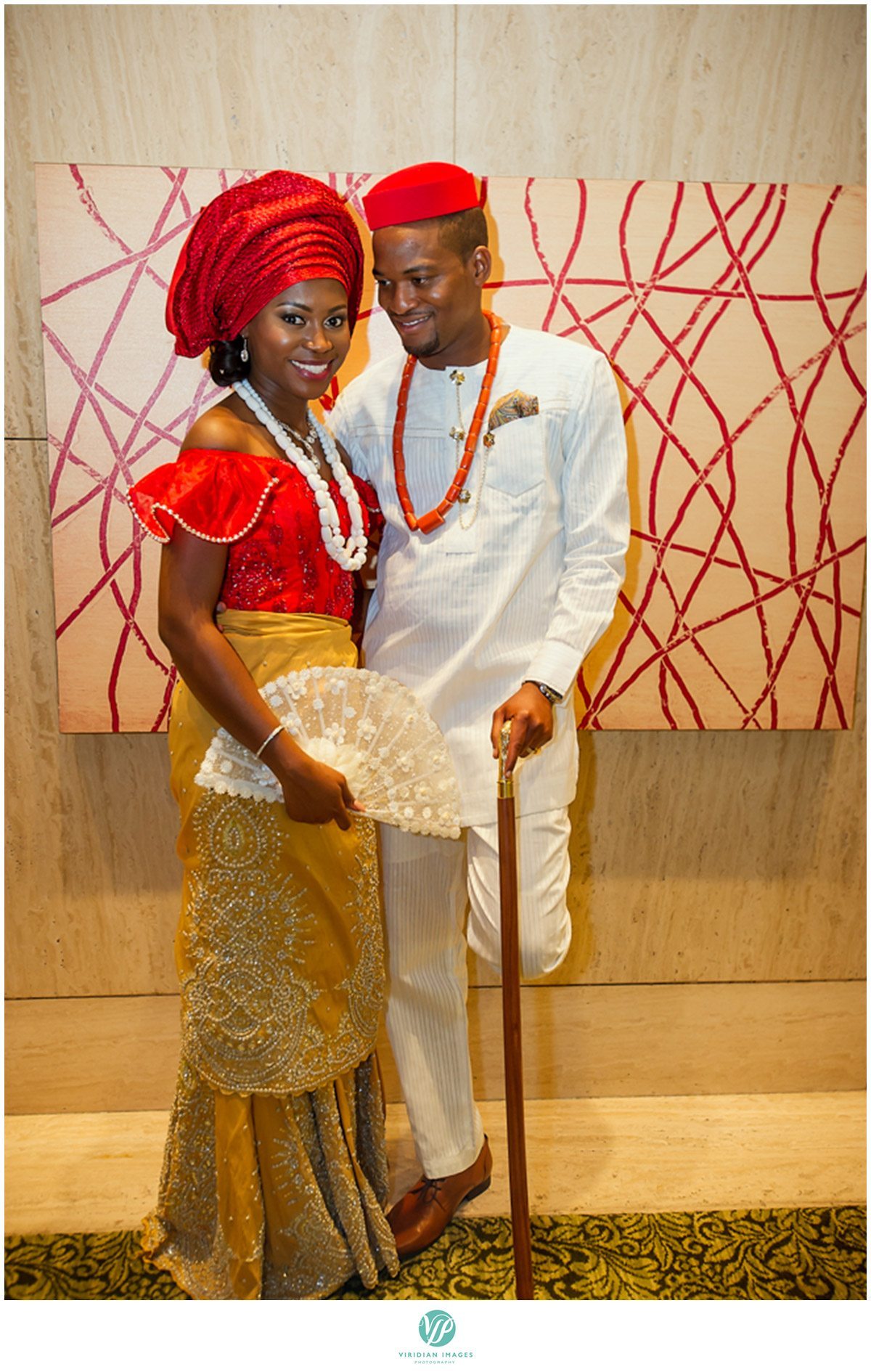 Renaissance Waerly Atlanta Wedding Nigerian Bride and Groom Photo