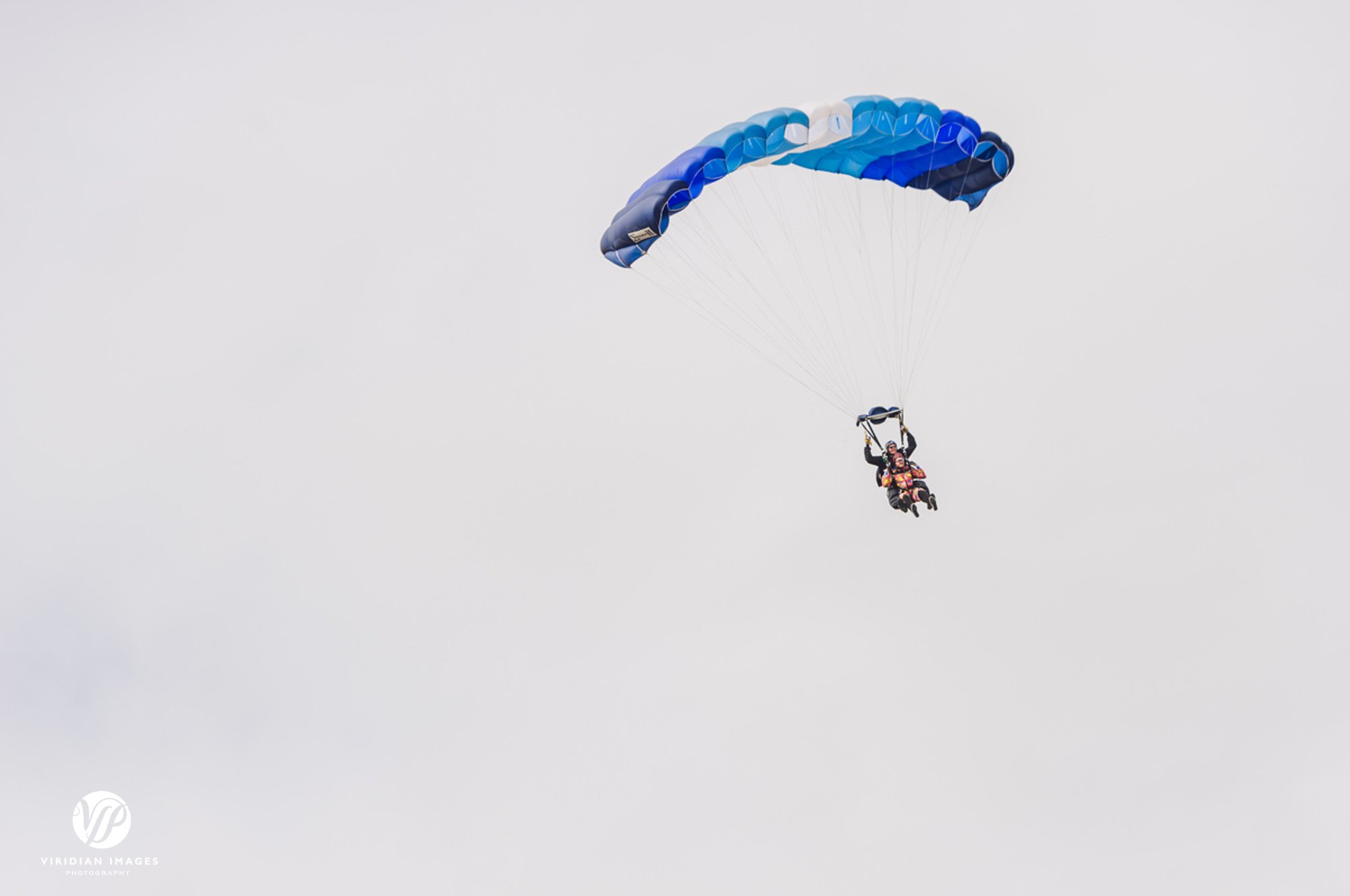 Groom skydiving in Hella Iceland