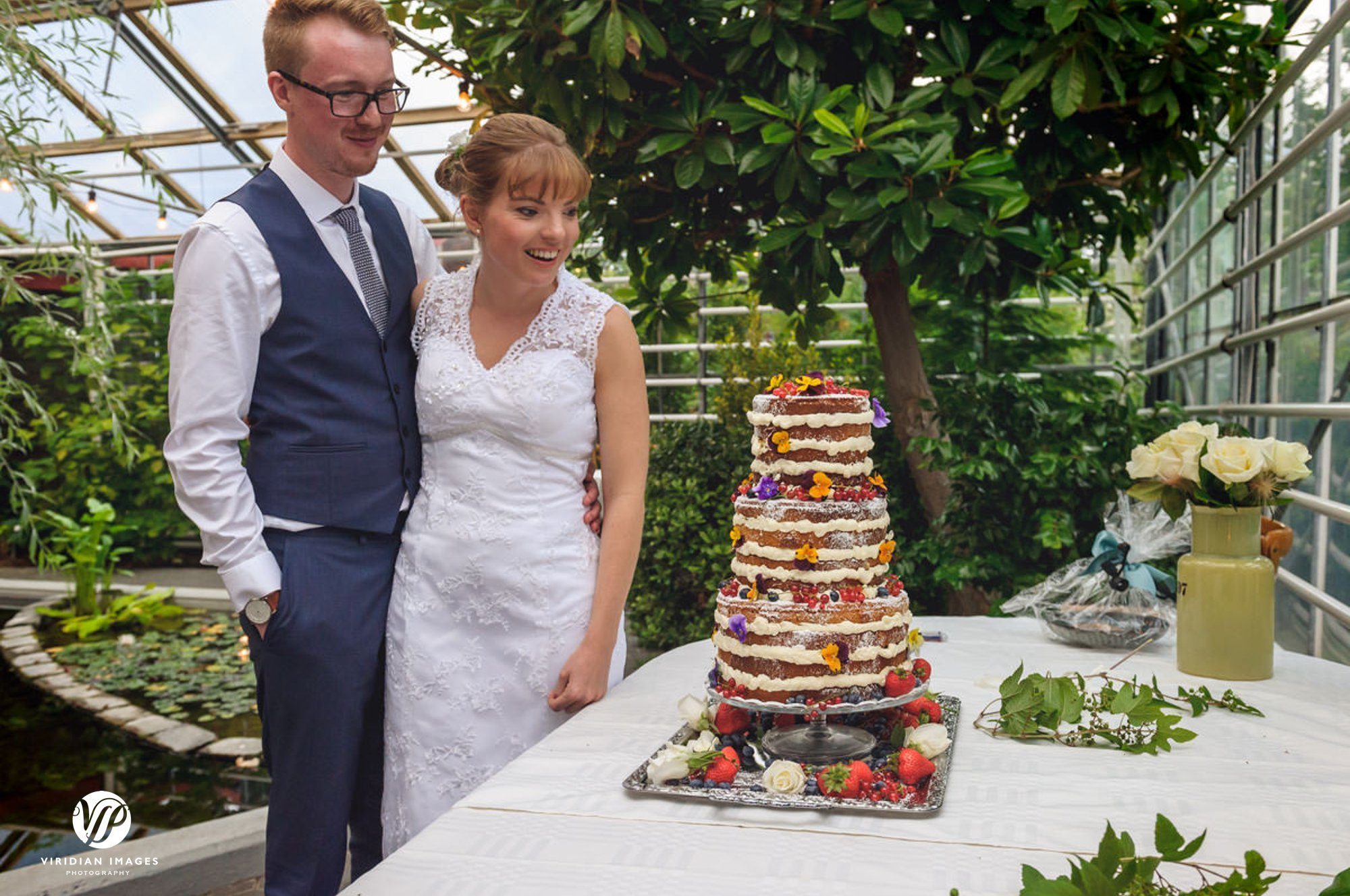 wedding cake made by bride iceland
