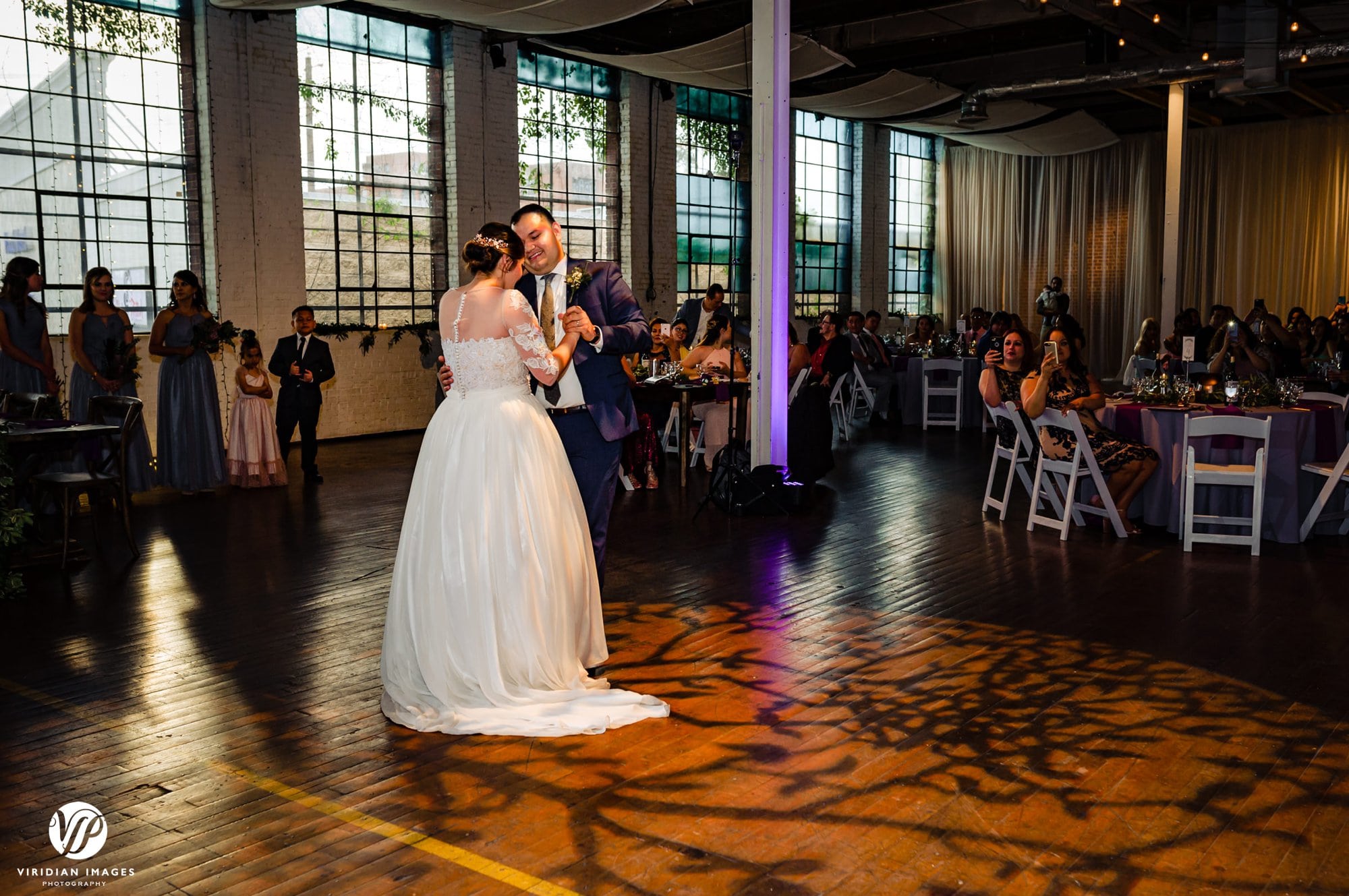Ambient+Studio wedding reception first dance