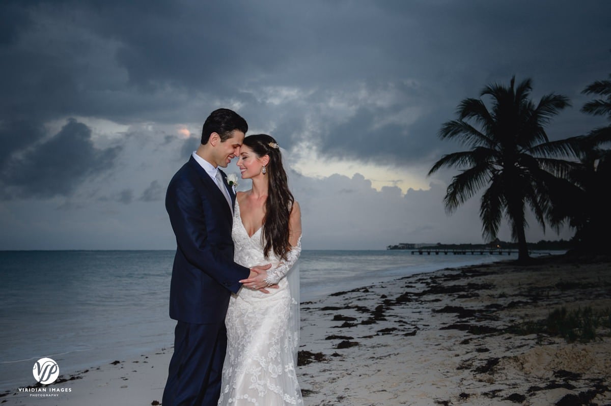 Secrets Capri Cancun couple on beach
